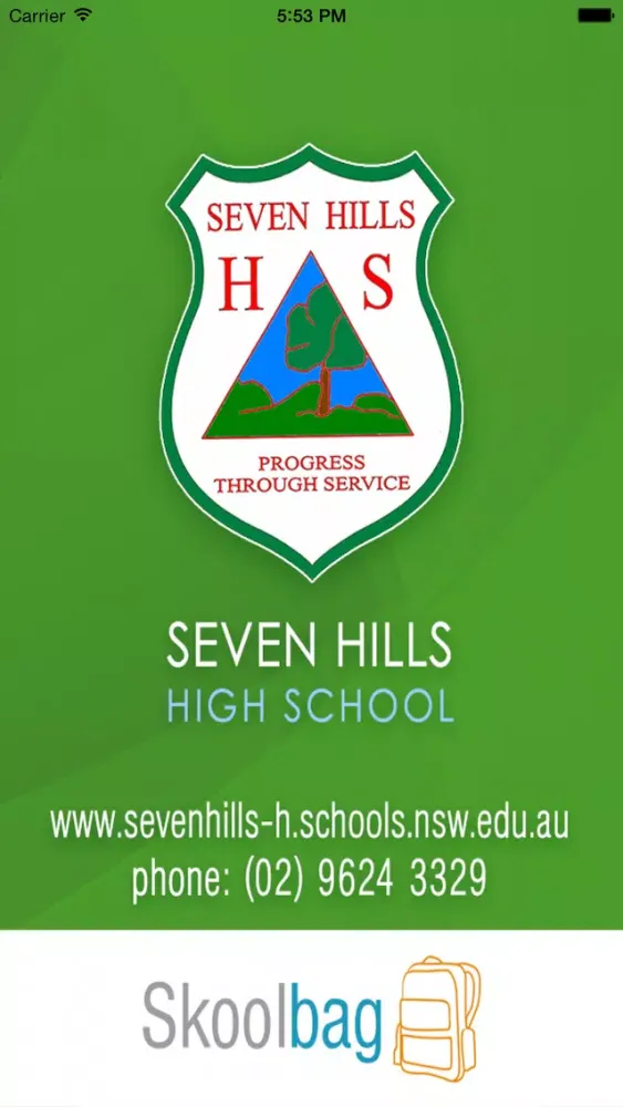 Capturas de tela do Seven Hills High School - Skoolbag