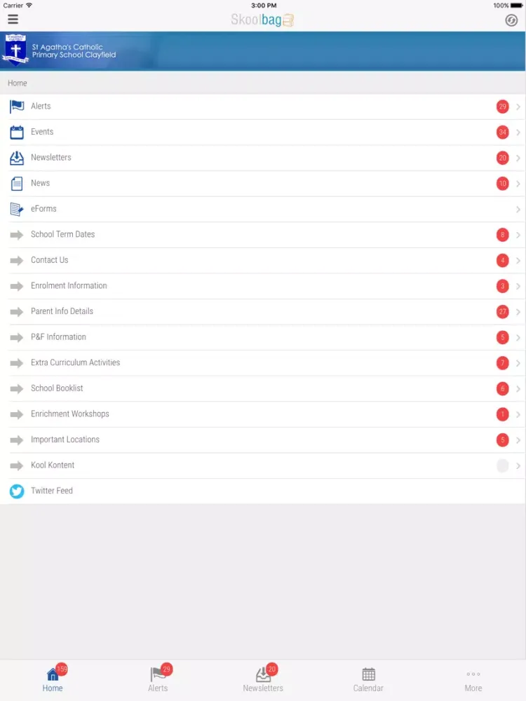تصاویر St Agatha's Primary School Clayfield - Skoolbag iPad 