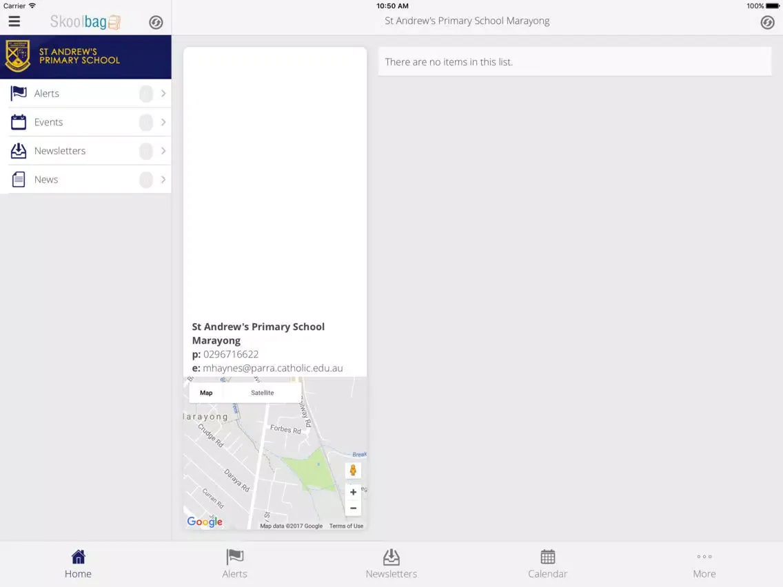 Capturas de tela do St Andrew's Primary School Marayong iPad 