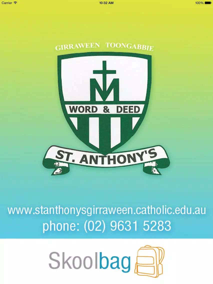 St Anthony's Primary Girraween - Skoolbag iPad  スクリーンショット