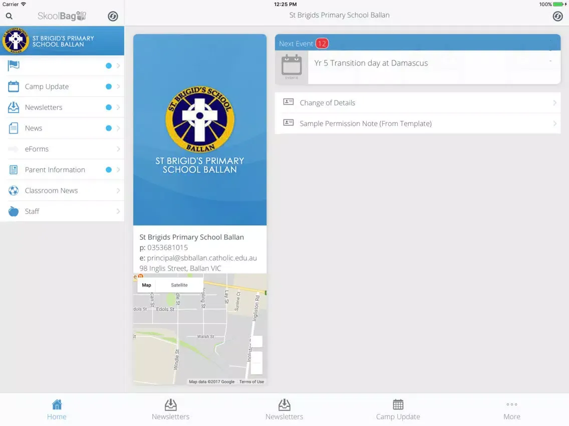St Brigids PS Ballan iPad  سکرین شاٹس