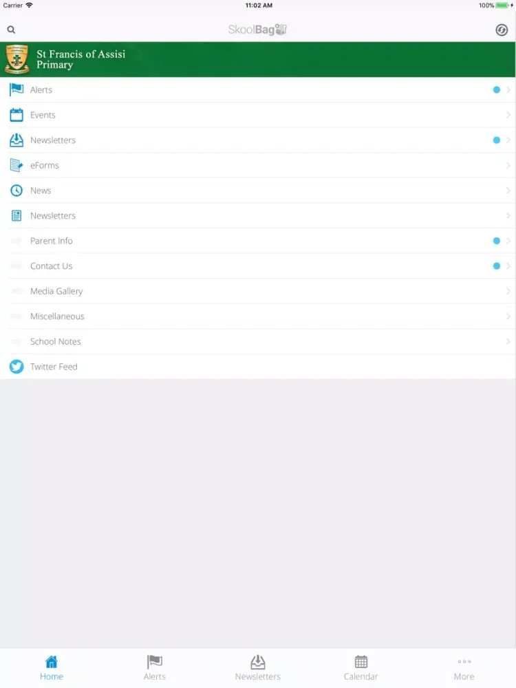 Zrzuty ekranu St Francis of Assisi Primary iPad 