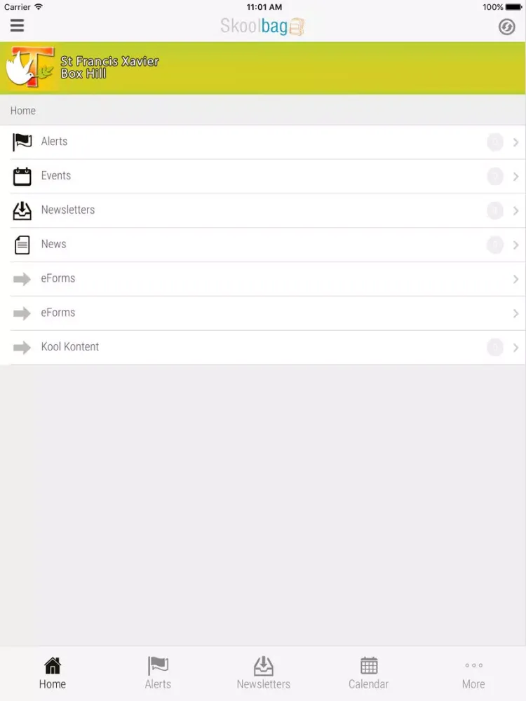 St Francis Xavier School Box Hill iPad  स्क्रीनशॉट
