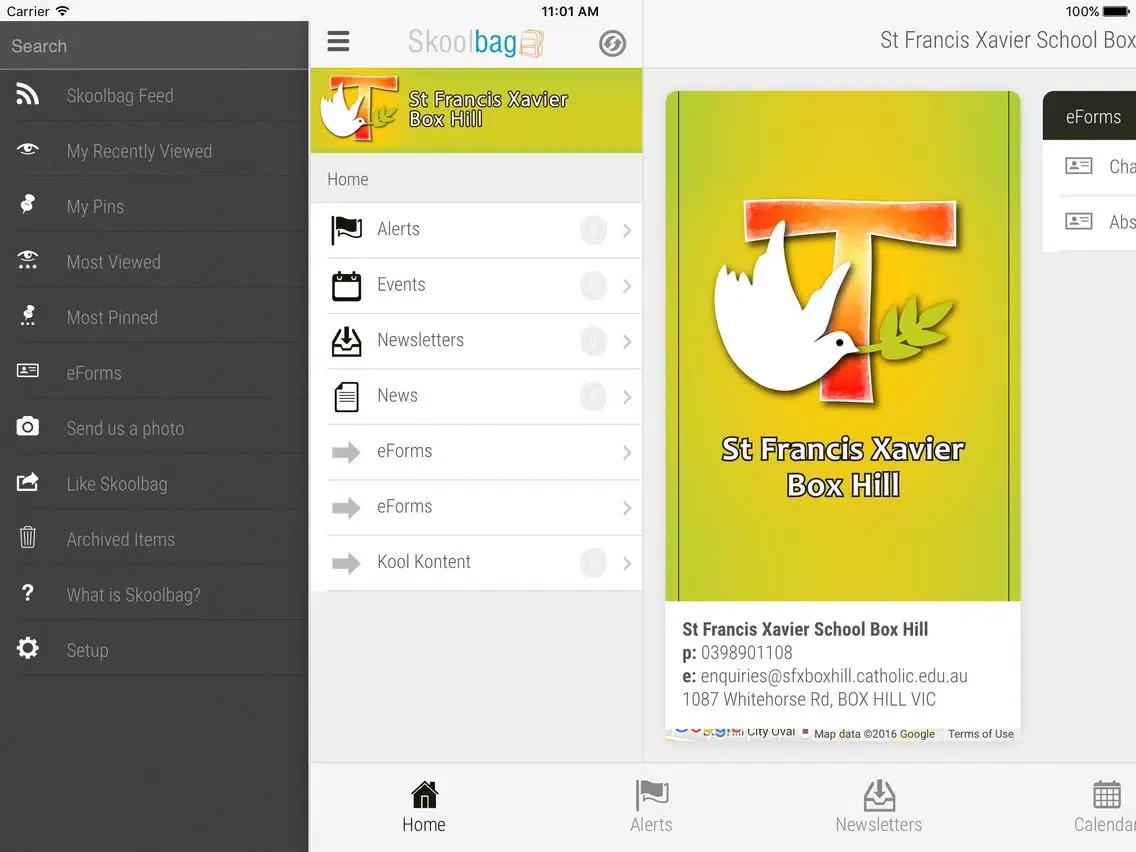 St Francis Xavier School Box Hill iPad  स्क्रीनशॉट