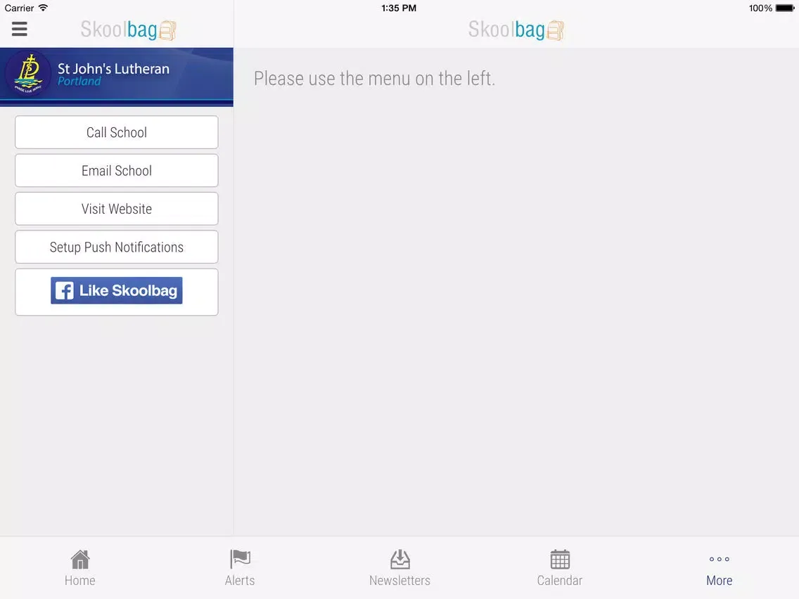 ภาพหน้าจอของ St John's Lutheran Portland - Skoolbag iPad 