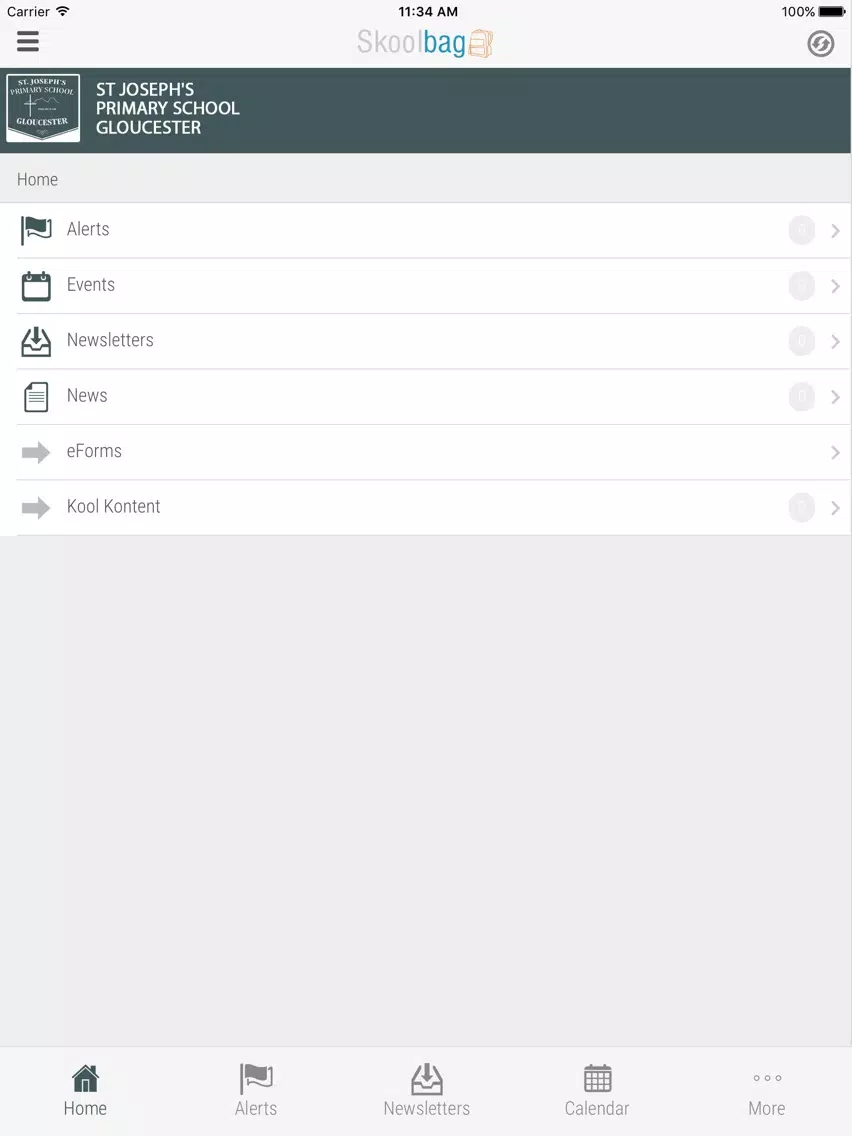 St Joseph's Primary School Gloucester - Skoolbag iPad 应用截图
