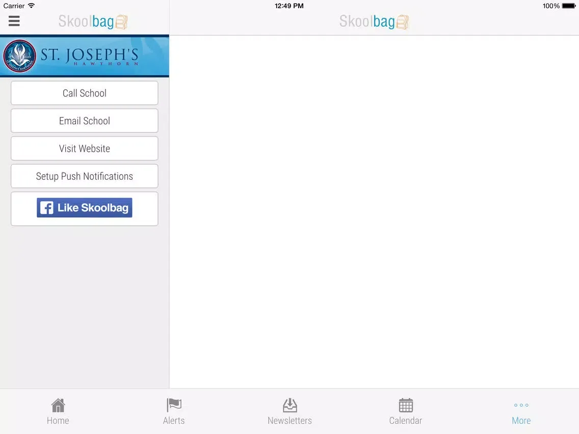 Ảnh chụp màn hình của St Joseph's Primary School Hawthorn - Skoolbag iPad 
