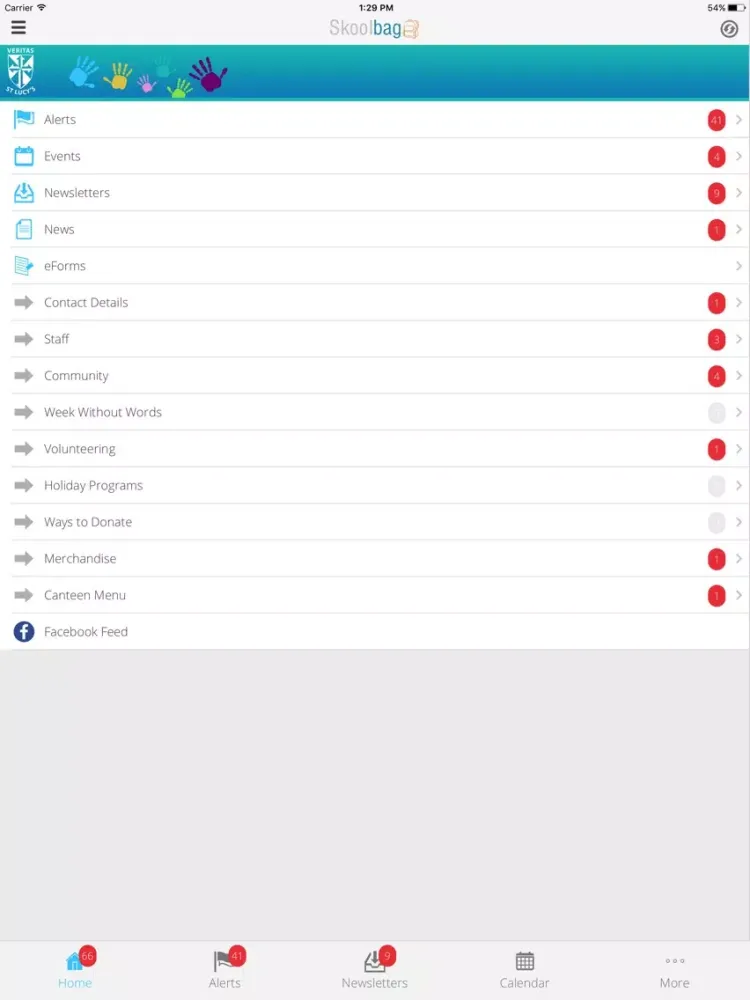 St Lucy's School - Skoolbag iPad 應用截圖