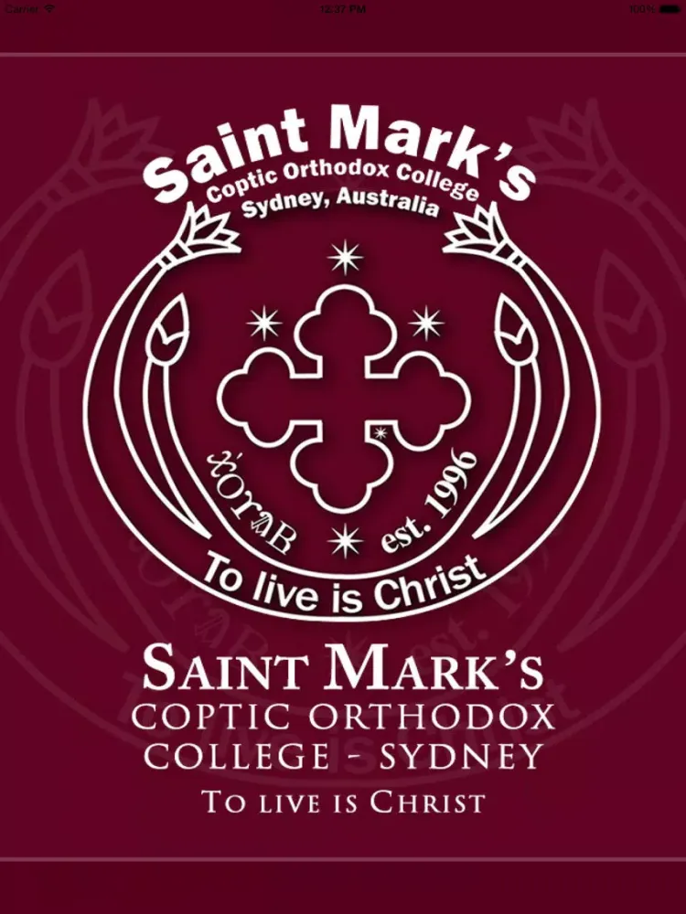 Saint Mark's Coptic Orthodox College - Skoolbag iPad  스크린샷