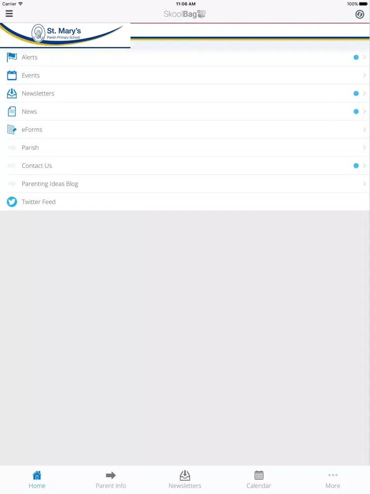 St Mary's Parish Primary School Whittlesea iPad 应用截图