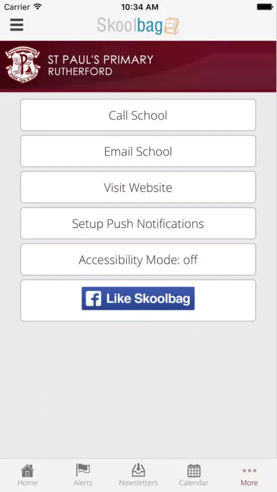 St Paul's Primary School Rutherford - Skoolbag 스크린샷