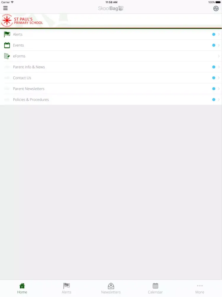 St Paul's Primary School Mildura - Skoolbag iPad  スクリーンショット