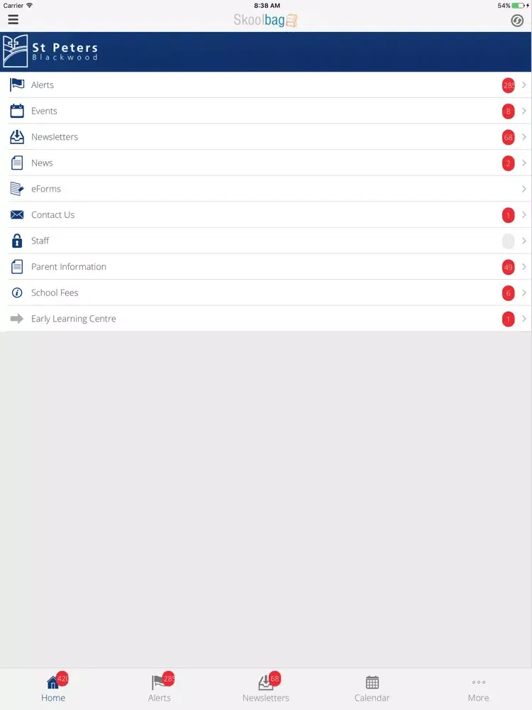 St Peters Lutheran School iPad 应用截图
