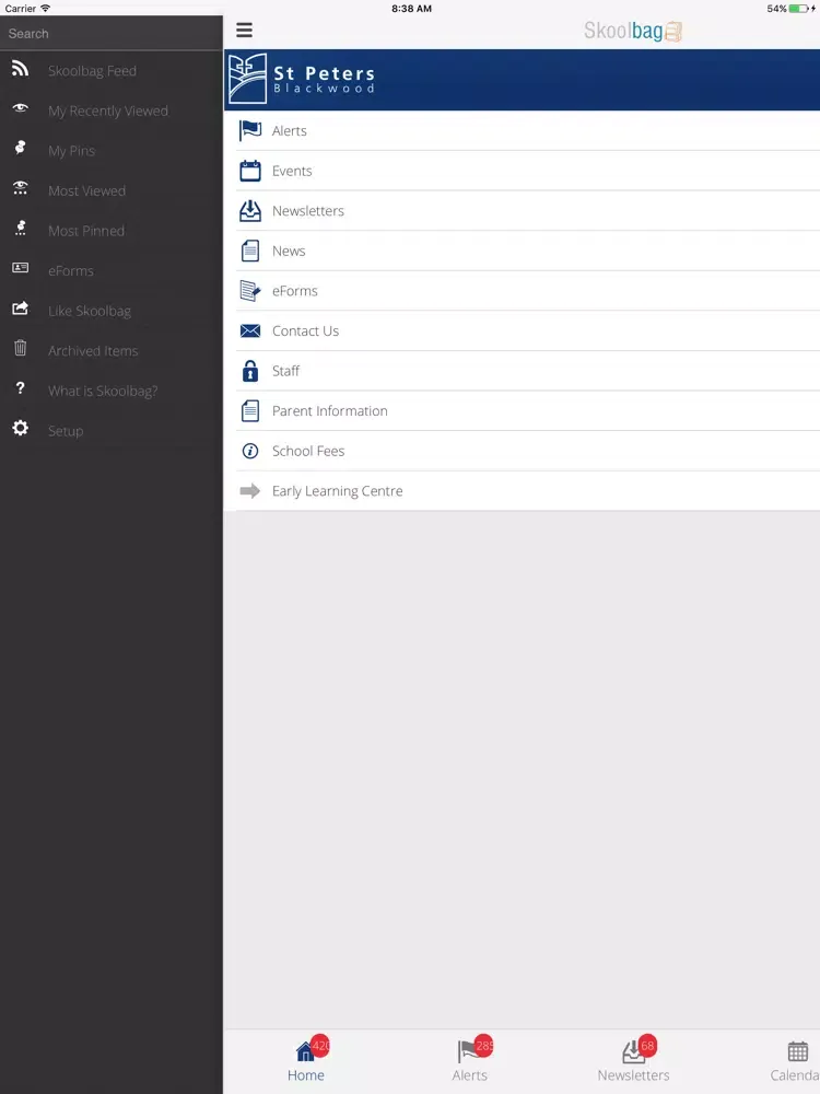 St Peters Lutheran School iPad 应用截图