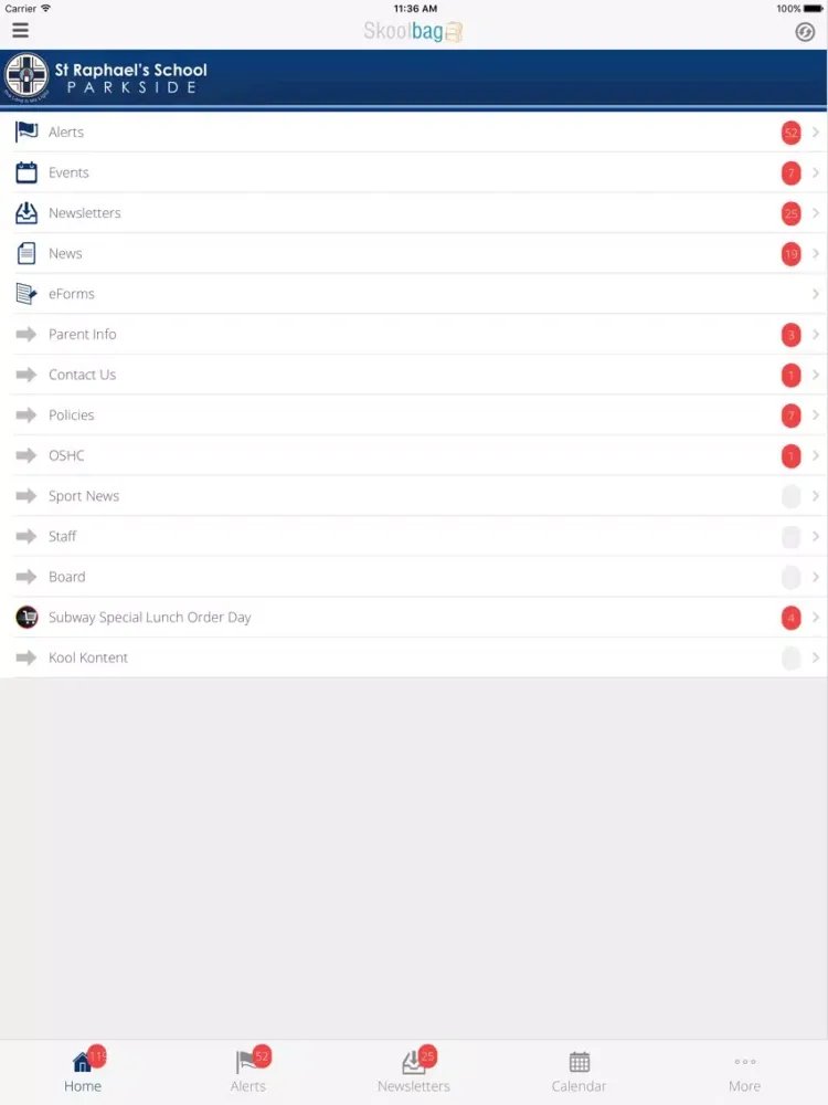 تصاویر St Raphael's School Parkside - Skoolbag iPad 