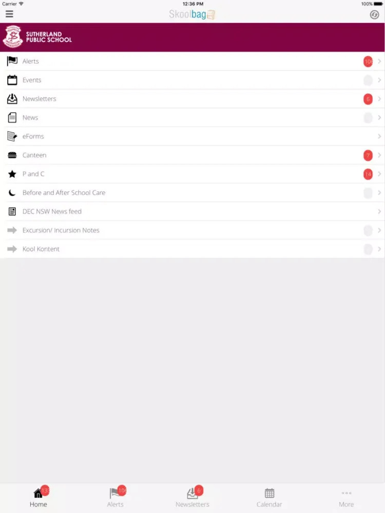 Sutherland Public School iPad  स्क्रीनशॉट