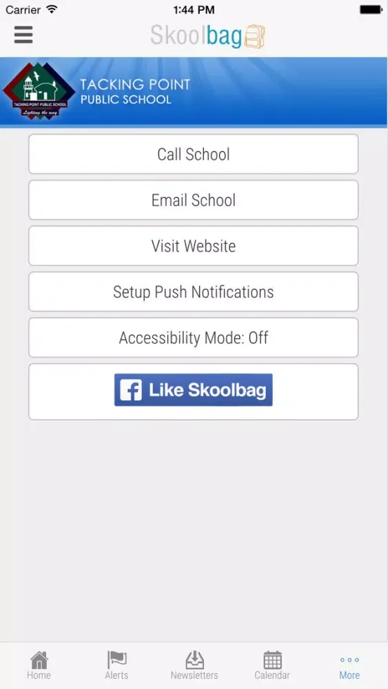 Capturas de pantalla de Tacking Point Public School - Skoolbag