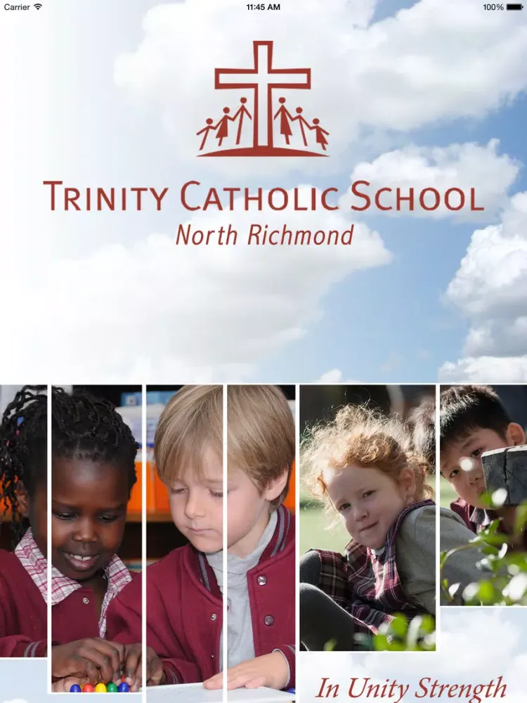 Tangkapan skrin Trinity Catholic School Richmond Nth - Skoolbag iPad 