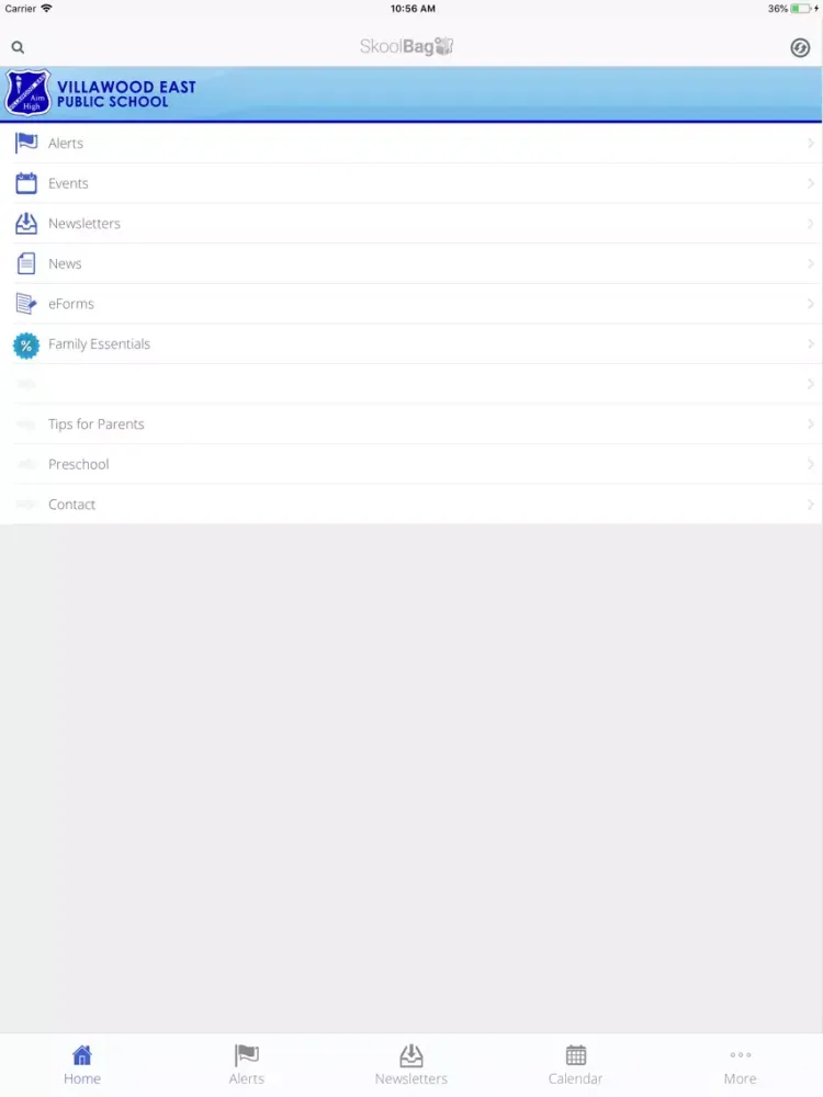 Villawood East Public School iPad 应用截图