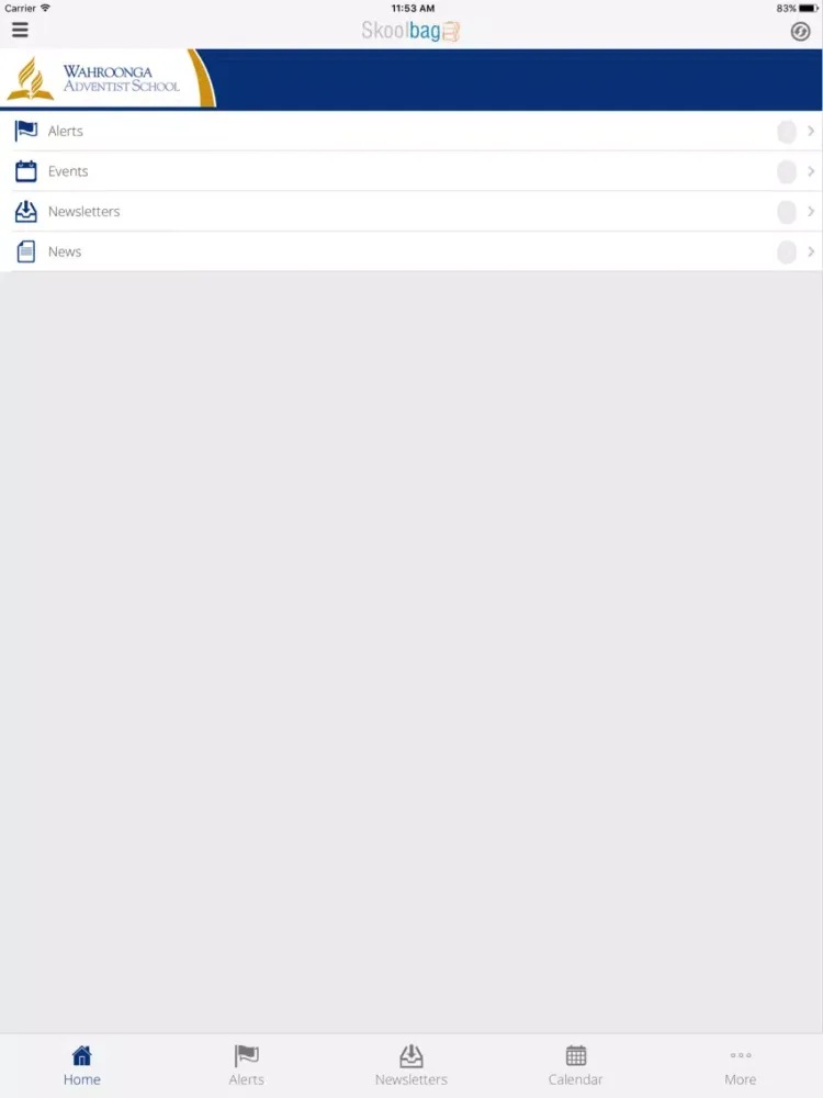 Screenshot di Wahroonga Adventist School iPad 