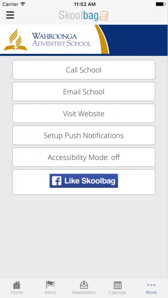 Screenshot di Wahroonga Adventist School