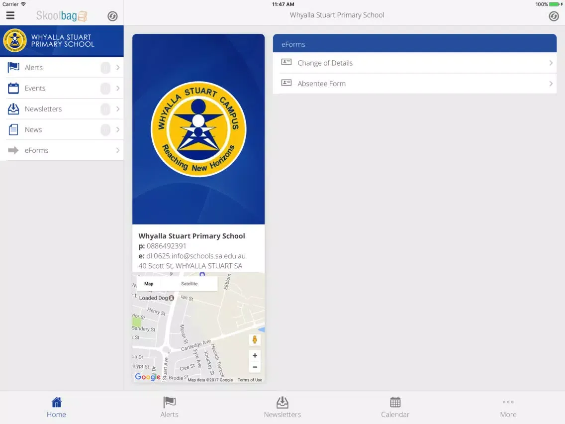 تصاویر Whyalla Stuart Primary School - Skoolbag iPad 