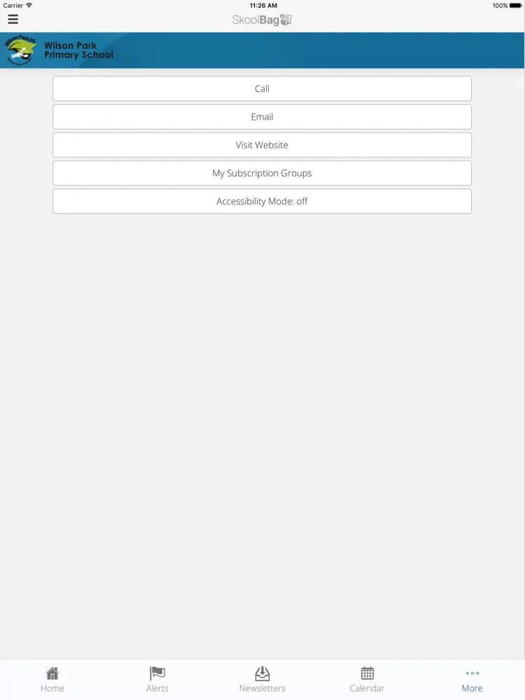 Wilson Park Primary School iPad  스크린샷