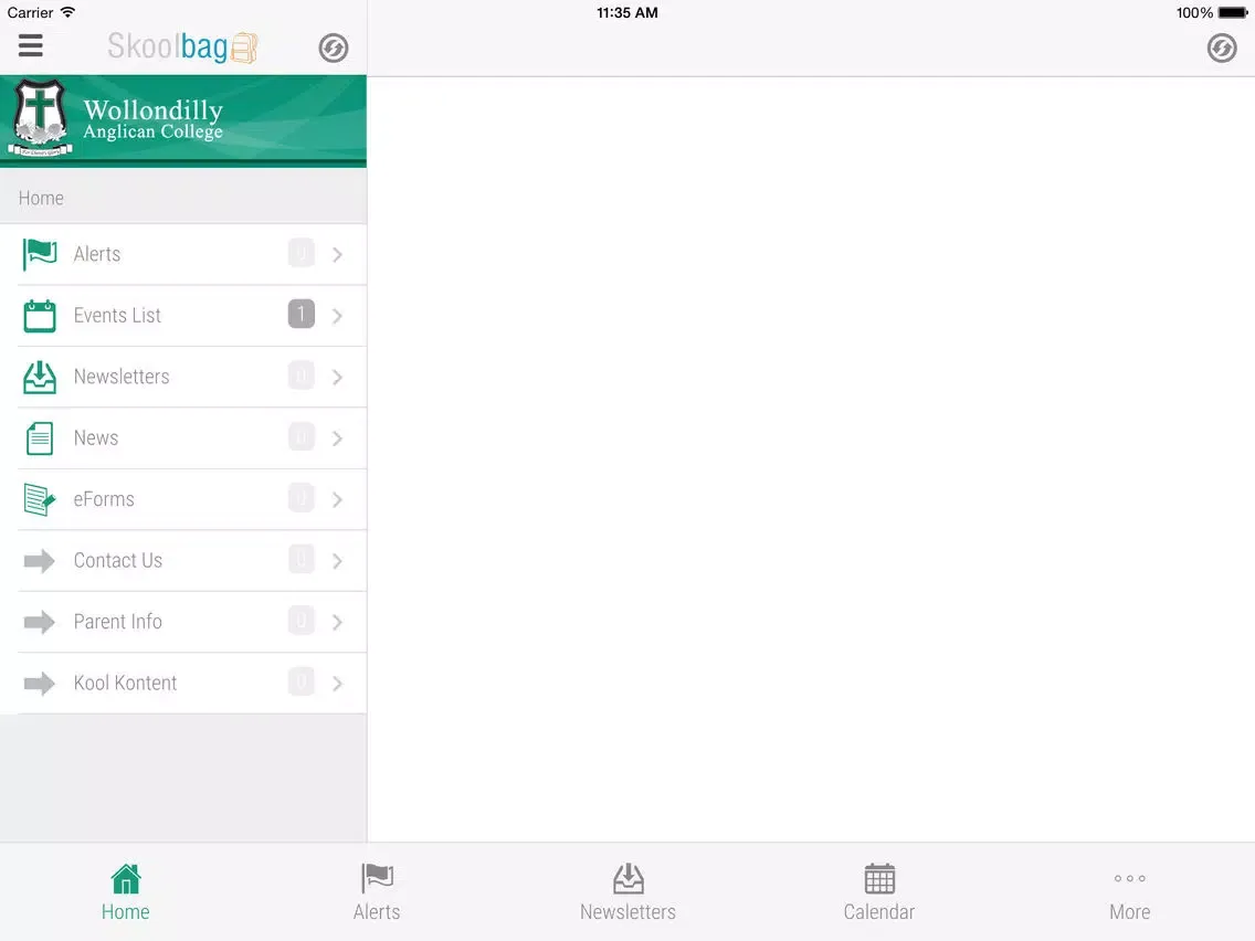Capturas de tela do Wollondilly Anglican College - Skoolbag iPad 