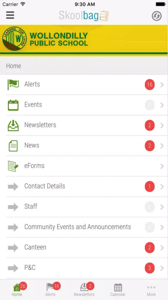 Wollondilly Public School - Skoolbag Screenshots
