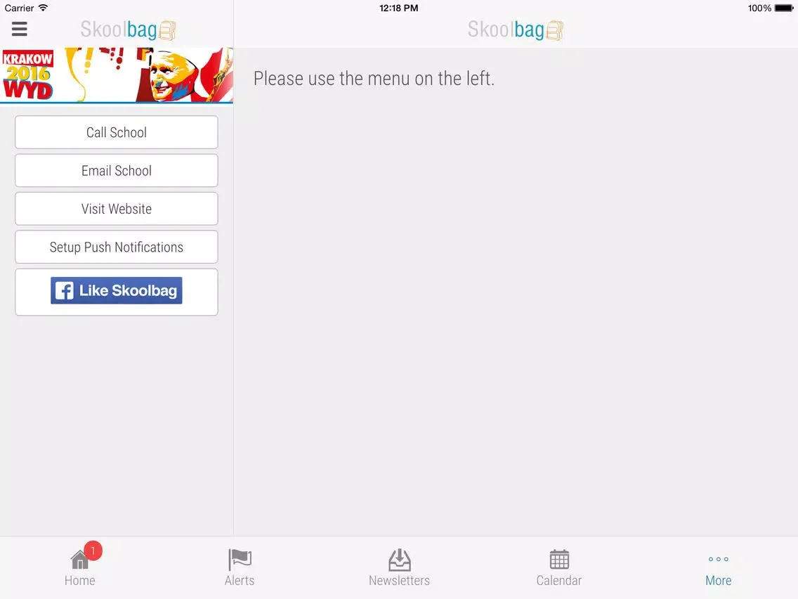 World Youth Day Poland 2016 iPad  Ekran Görüntüleri