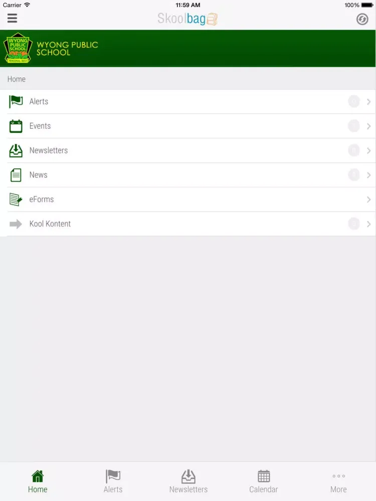 Wyong Public School iPad  سکرین شاٹس