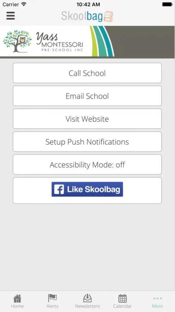 Скриншоты Yass Montessori Pre-School - Skoolbag