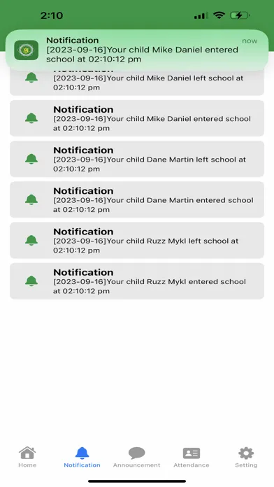 Screenshot di OLPHA SkoolTech Plus