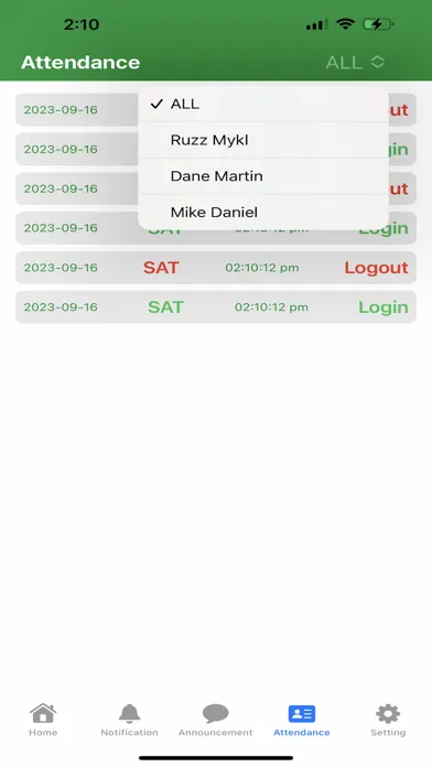 Screenshot di OLPHA SkoolTech Plus