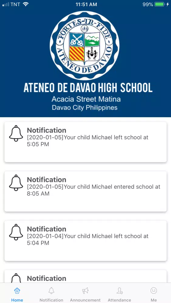 Ateneo de Davao High School स्क्रीनशॉट