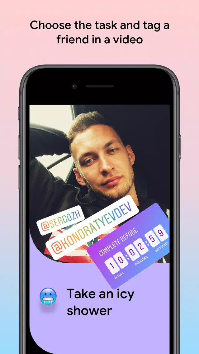 Tangkapan skrin ChallengeMe: Social Game