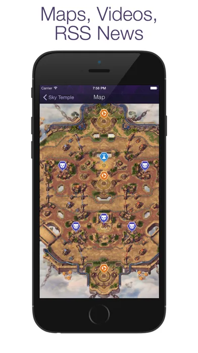 ภาพหน้าจอของ Database for Heroes of the Storm™ (Builds, Guides, Abilities, Talents, Videos, Maps, Tips)