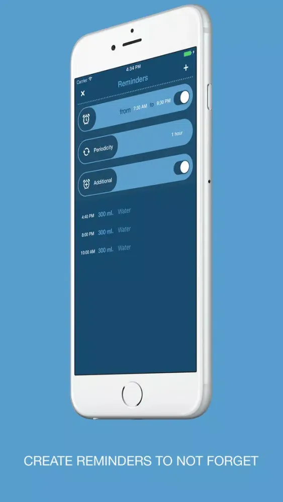onbalance - simple water tracker Screenshots