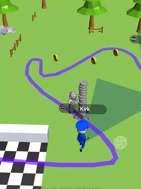 Draw And Collect Coins iPad  Screenshots