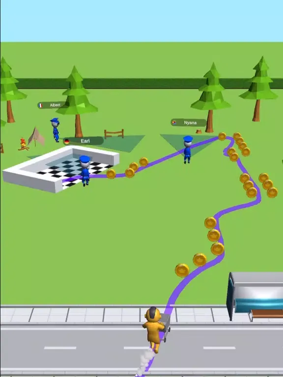 Draw And Collect Coins iPad  Screenshots