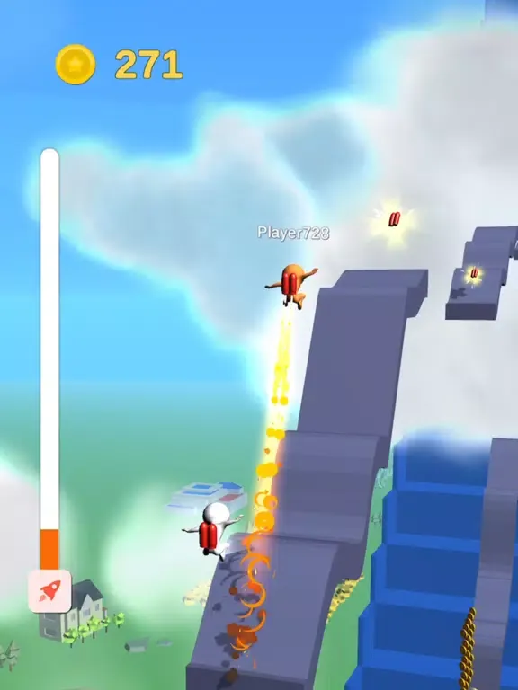 Flying Man 3D iPad  Ekran Görüntüleri