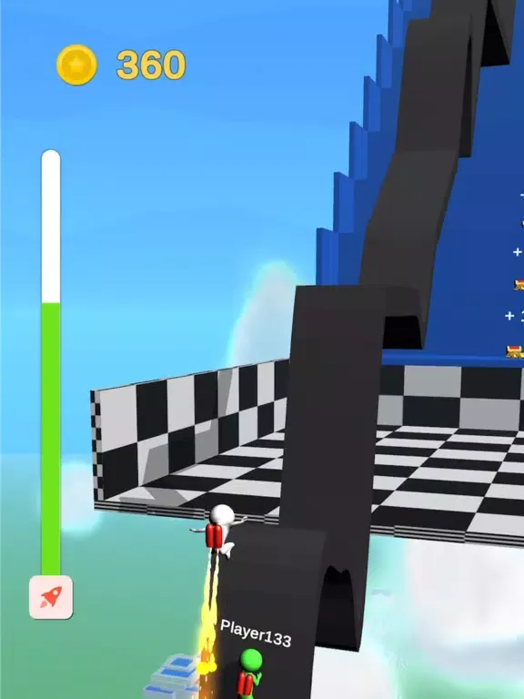 Flying Man 3D iPad  Ekran Görüntüleri