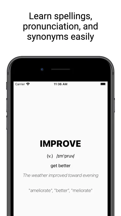 Zrzuty ekranu Wordson – Learn New Words