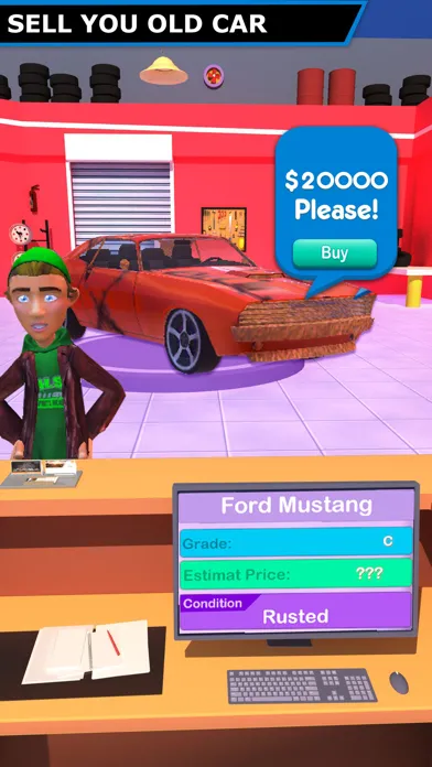 Screenshot di Car Broker 3D: Repair Tycoon