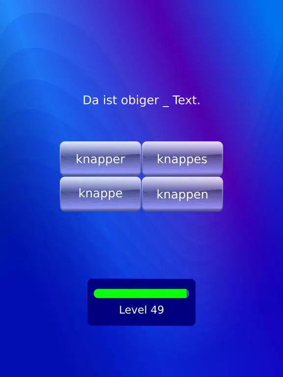 Tangkapan skrin Adjektive 2 iPad 
