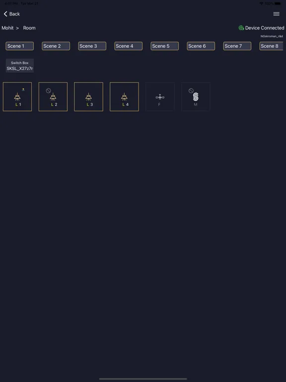 Tangkapan skrin Skroman iPad 