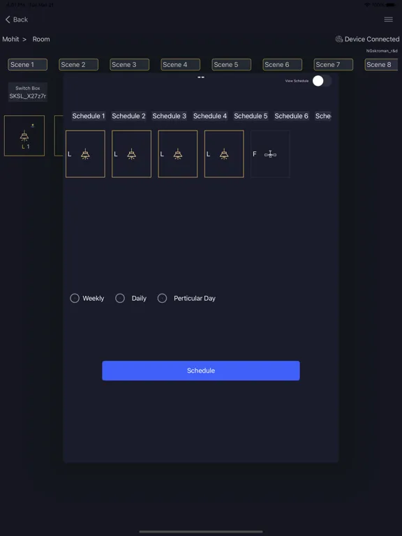 Tangkapan skrin Skroman iPad 