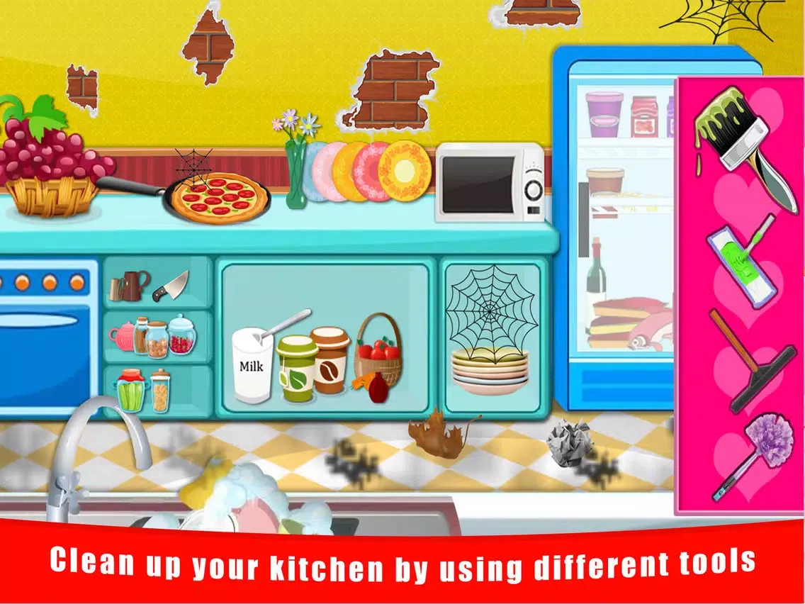 Tangkapan layar Baby Doll House Cleaning and Decoration Pro - Fun Games For Kids, Boys and Girls iPad 