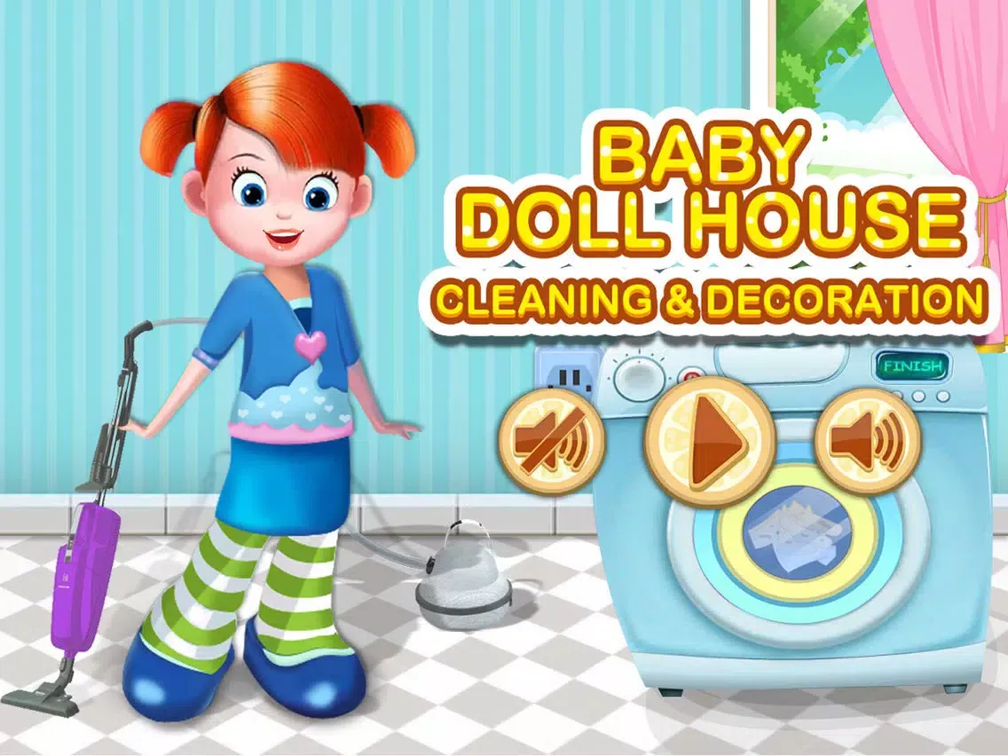 Tangkapan layar Baby Doll House Cleaning and Decoration Pro - Fun Games For Kids, Boys and Girls iPad 