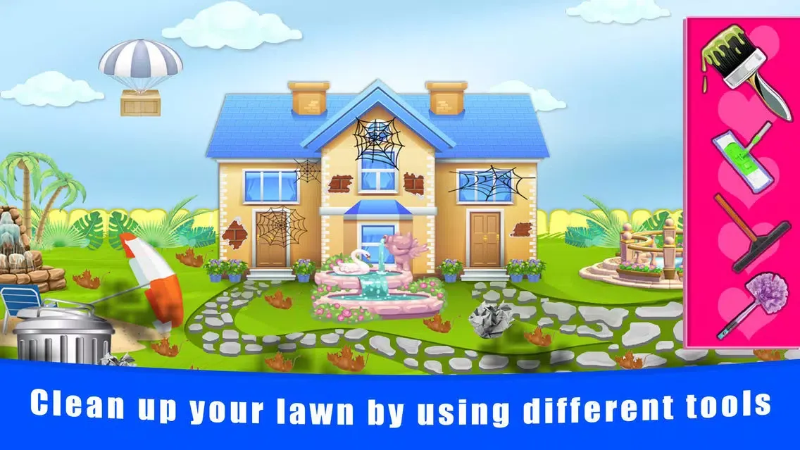Tangkapan layar Baby Doll House Cleaning and Decoration Pro - Fun Games For Kids, Boys and Girls